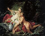 Francois Boucher Leda and the Swan oil painting reproduction